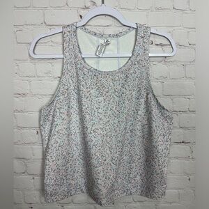 RBX Active Tank Top Women's M Pastel pink‎ blue gray, GUC